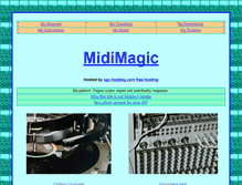Tablet Screenshot of midimagic.sgc-hosting.com